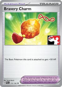 Bravery Charm - Prize Pack Series Cards - Pokemon card
