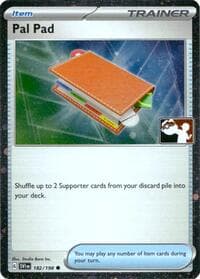 Pal Pad - 182/198 (Cosmos Holo) - Prize Pack Series Cards - Pokemon card
