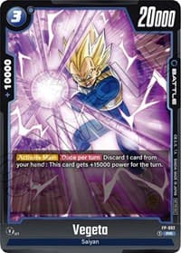 Vegeta - FP-002 - Fusion World Promotion Cards and Packs - Dragon Ball Super: Fusion World card