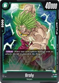 Broly - FP-003 - Fusion World Promotion Cards and Packs - Dragon Ball Super: Fusion World card