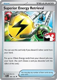 Superior Energy Retrieval - Prize Pack Series Cards - Pokemon card