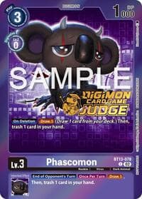 Phascomon (Judge Pack 5) - Versus Royal Knights - Digimon Card Game card