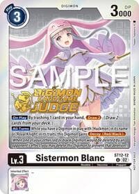 Sistermon Blanc (Judge Pack 5) - Starter Deck 12: Jesmon - Digimon Card Game card