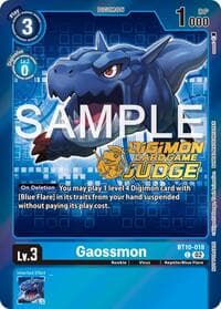 Gaossmon (Judge Pack 5) - Xros Encounter - Digimon Card Game card