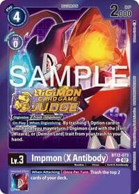 Impmon (X Antibody) (Judge Pack 5) - Across Time - Digimon Card Game card