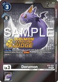Dorumon (Judge Pack 5) - X Record - Digimon Card Game card