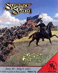 Summer Storm Board Game - Clash of Arms - Boardgames card