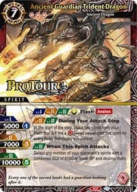 Ancient Guardian Trident Dragon (X Rare Special Pack Vol. 3) - Battle Spirits Saga Promo Cards - Battle Spirits Saga card