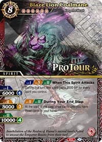 Blaze Lion Coalmane (X Rare Special Pack Vol. 3) - Battle Spirits Saga Promo Cards - Battle Spirits Saga card