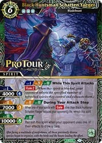 Black Huntsman Schatten Yaeger (X Rare Special Pack Vol. 3) - Battle Spirits Saga Promo Cards - Battle Spirits Saga card