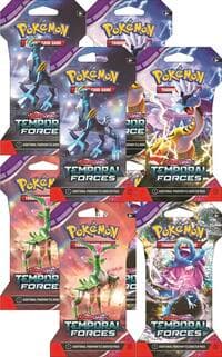 Temporal Forces Sleeved Booster Pack Bundle [Set of 8] - SV05: Temporal Forces - Pokemon card