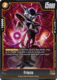 Frieza - FB01-128 (Tournament Pack 01) - Tournament and Championship Promos - Dragon Ball Super: Fusion World card