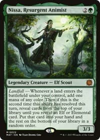 Nissa, Resurgent Animist - Promo Pack: Murders at Karlov Manor - Magic: The Gathering card