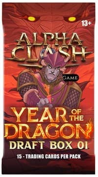 Draft Box 01: Year of the Dragon Booster Pack - Year of the Dragon - Alpha Clash card