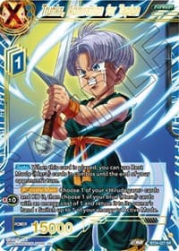 Trunks, Admiration for Tapion - Beyond Generations - Dragon Ball Super: Masters card