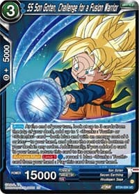SS Son Goten, Challenge for a Fusion Warrior - Beyond Generations - Dragon Ball Super: Masters card