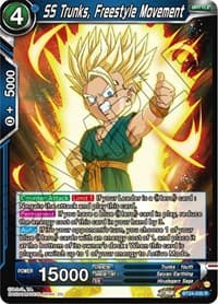 SS Trunks, Freestyle Movement - Beyond Generations - Dragon Ball Super: Masters card