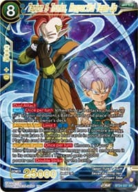 Tapion & Trunks, Respectful Team-Up - Beyond Generations - Dragon Ball Super: Masters card
