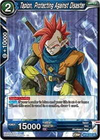 Tapion, Protecting Against Disaster - Beyond Generations - Dragon Ball Super: Masters card