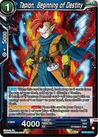Tapion, Beginning of Destiny - Beyond Generations - Dragon Ball Super: Masters card