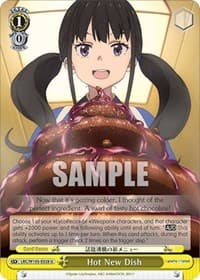 Hot New Dish - Lycoris Recoil - Weiss Schwarz card