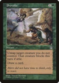 Provoke - Stronghold - Magic: The Gathering card