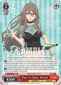 Place to Meet, Mizuki - Lycoris Recoil - Weiss Schwarz card