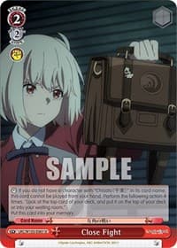 Close Fight - Lycoris Recoil - Weiss Schwarz card