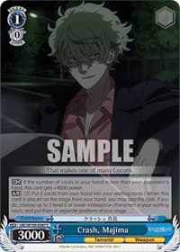 Crash, Majima - Lycoris Recoil - Weiss Schwarz card