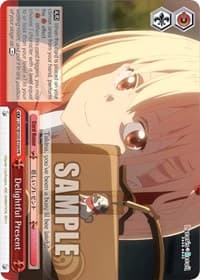 Delightful Present - Lycoris Recoil - Weiss Schwarz card