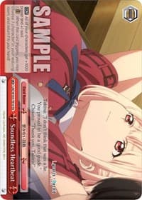 Soundless Heartbeat - Lycoris Recoil - Weiss Schwarz card