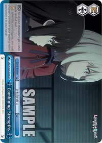 Combining Strengths - Lycoris Recoil - Weiss Schwarz card