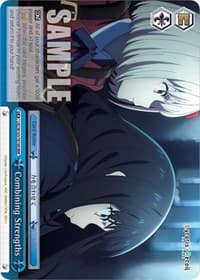 Combining Strengths (RRR) - Lycoris Recoil - Weiss Schwarz card