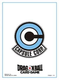 Dragon Ball Super Fusion World Card Game Official Sleeves - Capsule Corp. (64-Pack) - Bandai Card Sleeves - Card Sleeves card