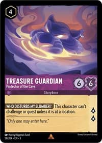 Treasure Guardian - Protector of the Cave - Into the Inklands - Disney Lorcana card