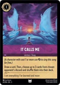 It Calls Me - Into the Inklands - Disney Lorcana card