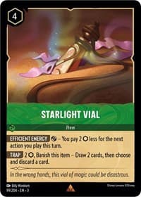 Starlight Vial - Into the Inklands - Disney Lorcana card