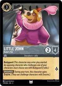 Little John - Robin's Pal - Into the Inklands - Disney Lorcana card