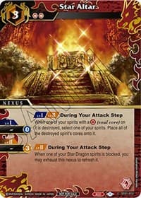 Star Altar (Finalist Card Set Vol. 4) - Launch & Event Promos - Battle Spirits Saga card