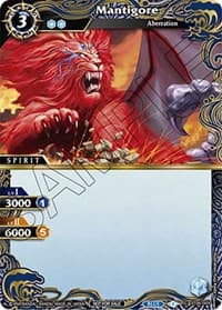 Mantigore (Event Pack Vol. 4) - Launch & Event Promos - Battle Spirits Saga card