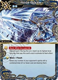 Flood Stream (Event Pack Vol. 4) - Launch & Event Promos - Battle Spirits Saga card