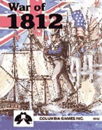 War of 1812 Board Game - Columbia Games - Boardgames card