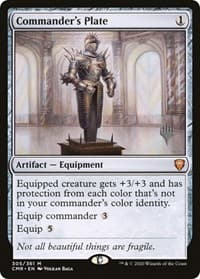 Commander's Plate - Promo Pack: Murders at Karlov Manor - Magic: The Gathering card