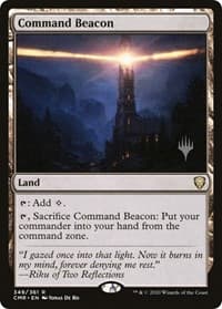 Command Beacon - Promo Pack: Murders at Karlov Manor - Magic: The Gathering card