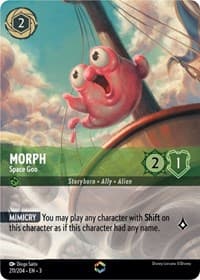Morph - Space Goo (Enchanted) - Into the Inklands - Disney Lorcana card