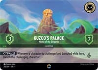 Kuzco's Palace - Home of the Emperor (Enchanted) - Into the Inklands - Disney Lorcana card