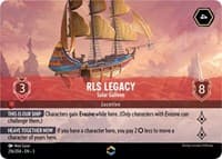 RLS Legacy - Solar Galleon (Enchanted) - Into the Inklands - Disney Lorcana card