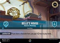 Belle's House - Maurice's Workshop (Enchanted) - Into the Inklands - Disney Lorcana card