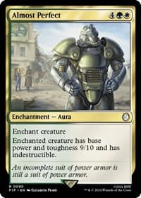 Almost Perfect - Universes Beyond: Fallout - Magic: The Gathering card
