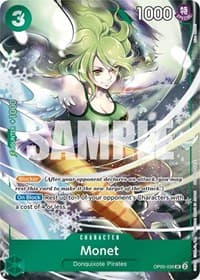Monet (Event Pack Vol. 3) - One Piece Promotion Cards - One Piece Card Game card